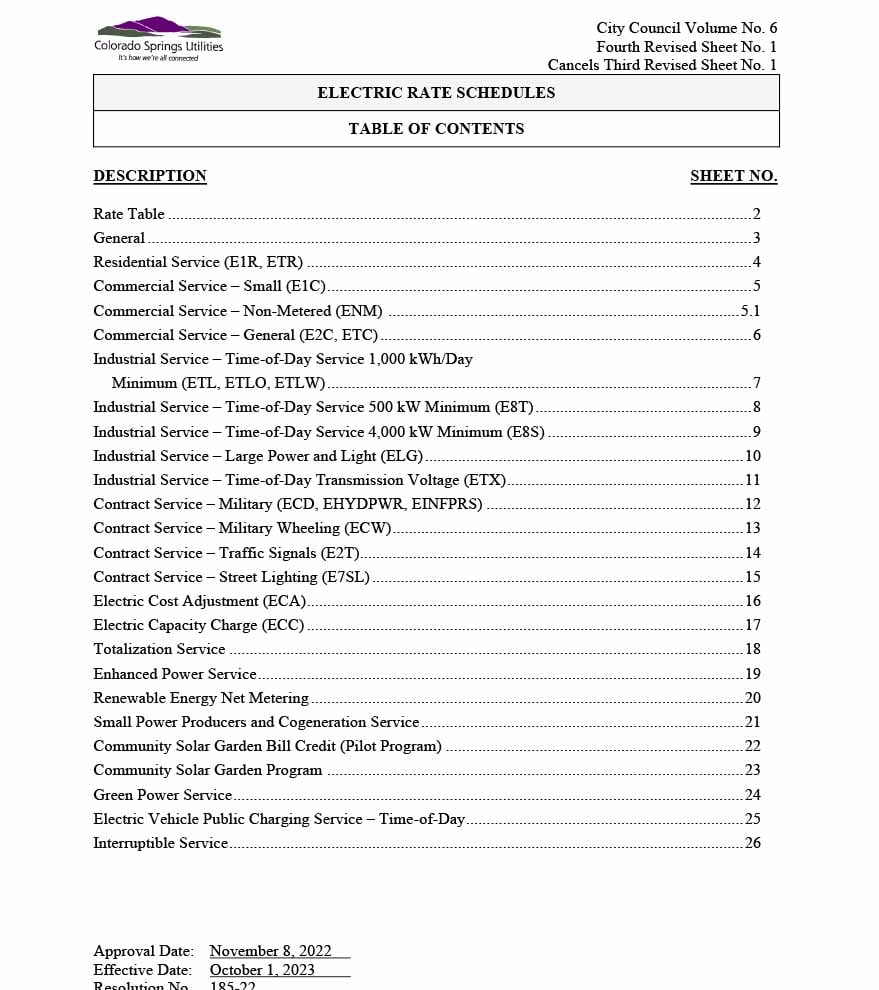 electric tariff thumbnail